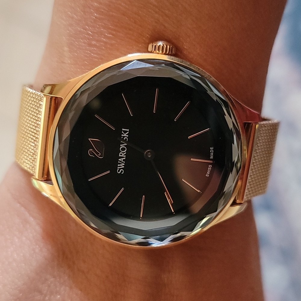 Swarovski Rose Gold Watch